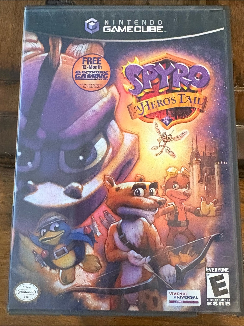Spyro: A Hero's Tail [Nintendo Gamecube] Rated E - Super Clean Disc